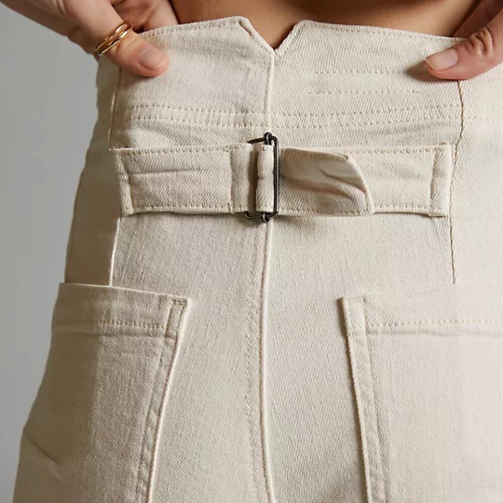 PILCRO The Kit High Rise Wide Leg Utility Trouser - Picture 3 of 15